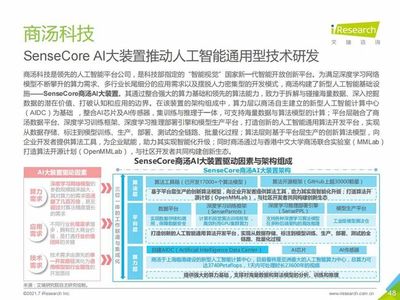 2021年中国人工智能基础层行业发展研究报告